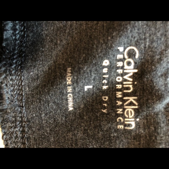 Calvin Klein grey workout pants - Picture 5 of 5